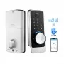 Электрозамок биометрический Trinix TRL-5203BTF Silver Left