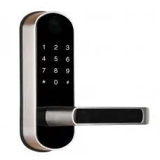 Електрозамок біометричний Trinix TRL-5107BTF Silver Right