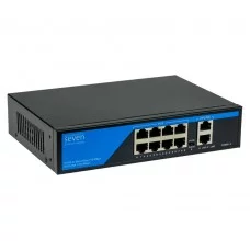 PoE комутатор (switch) 8 портів SEVEN P-7328G