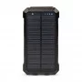 Повербанк з сонячною панеллю 20000mAh Power Bank Kraft KPB-U2230WFCSL Orange бездротова зарядка LED-ліхтар