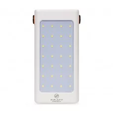 Повербанк 90000mAh Power Bank Kraft KPB-2490FCL White 22.5W QC3.0 LED-фонарь