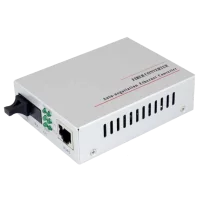 Медиаконвектор (1310TXand1550RX, 10/100, 20км SC) TelStream MC-118/320SC